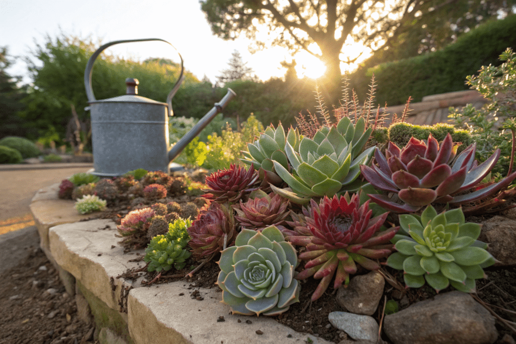Sun Stress Succulent Sunburn Care Watering