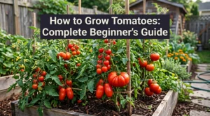 Growing tomatoes beginner's guide