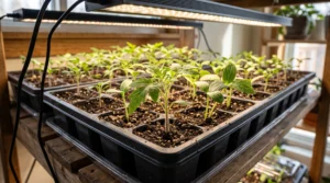 How to grow tomato from seeds indoors
