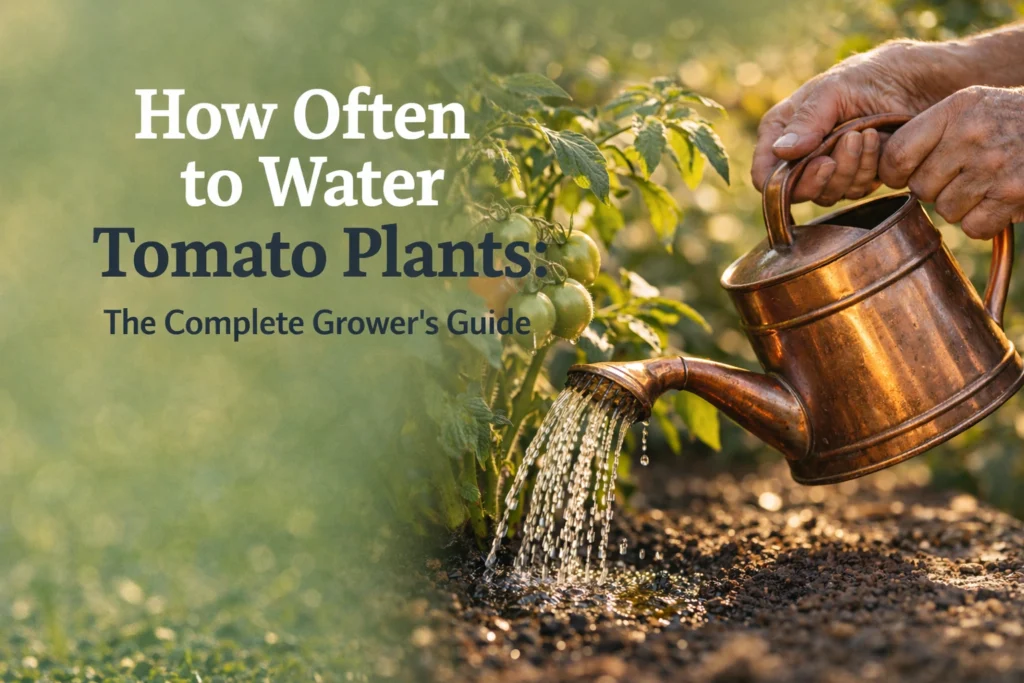 How often to water tomato plant