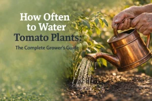 How often to water tomato plant