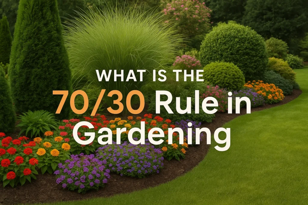 What Is the 7030 Rule in Gardening