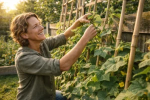 Vegetable Garden Layout Idea Vertical Growing for Tiny Garden Spaces