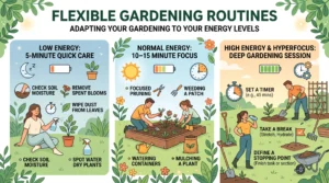 ADHD Gardening Routines: How to Actually Stick With It