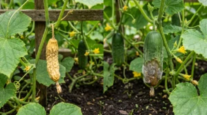 baby cucumbers shriveling